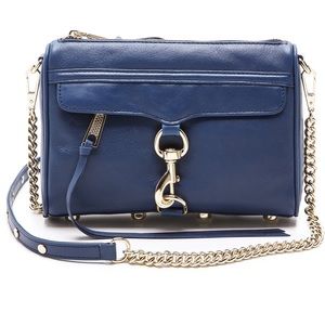 Rebecca Minkoff Mini M.A.C. Crossbody Navy